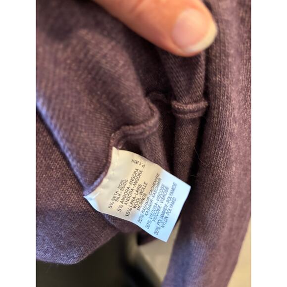 Tricobel Pullover Sweater Silk / Angora / Cashmere blend Womens Size Large - Picture 7 of 7